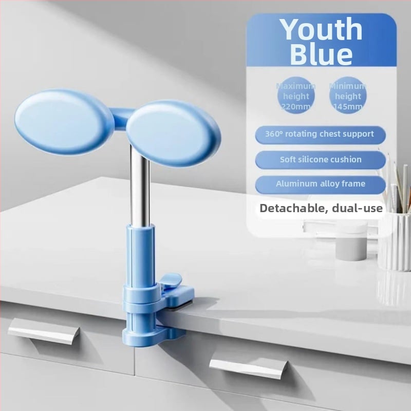 Коректор за седяща поза за ученици от началното училище — двойна защита за зрението, корекция на позата при писане и четене, модел L28