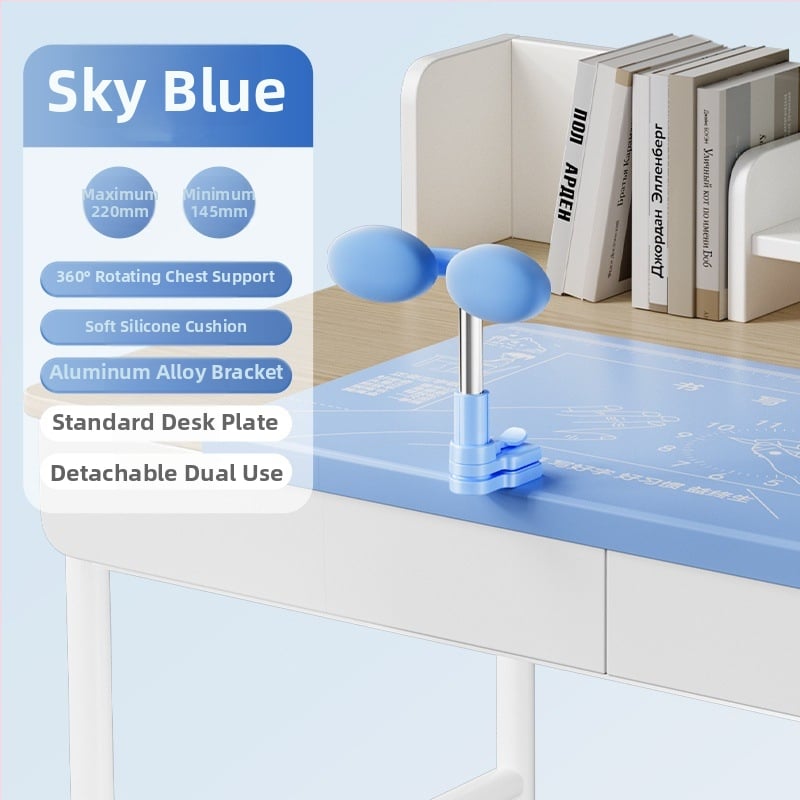 Коректор за седяща поза за ученици от началното училище — двойна защита за зрението, корекция на позата при писане и четене, модел L28