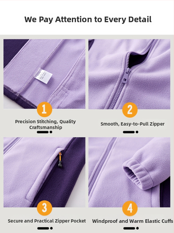 Uniszex polárdzseki-kardigán – meleg, vastag polár bélés, téli–ősz külső viselet, kardigán stílus