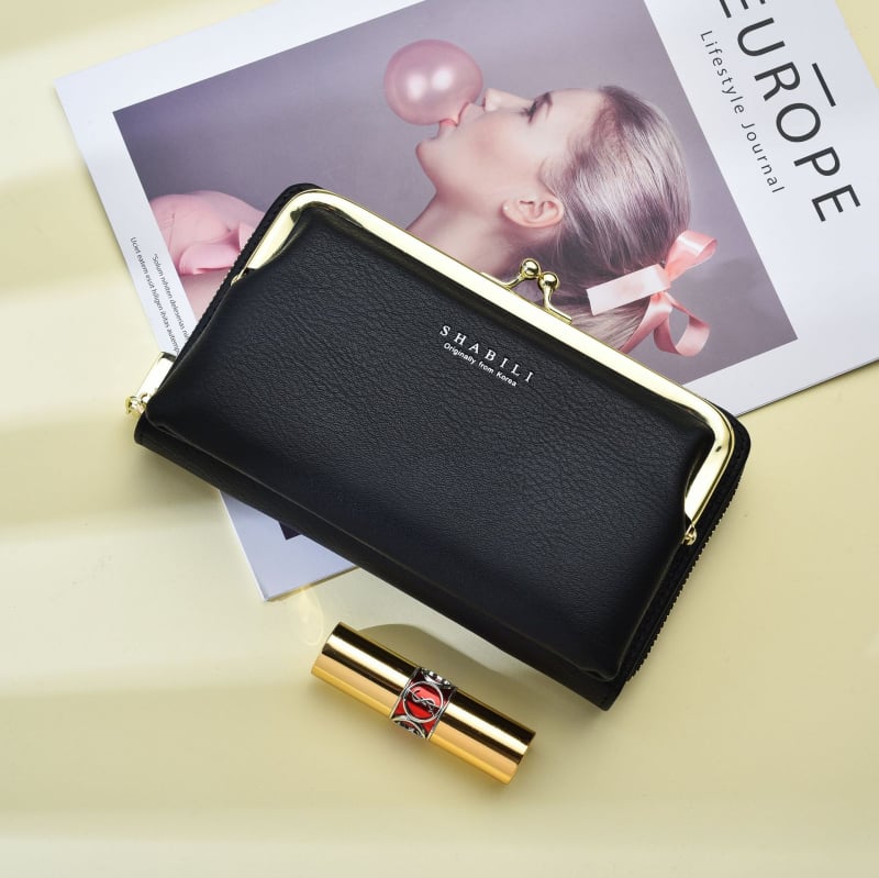 Duga ženska torbica za mobitel s crossbody remenom, PU materijal, podstava od poliestera, brend Sapele, proljeće 2026