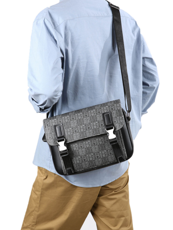 Muška crossbody torba, PU materijal, poslovno putovanje, vodootporna, protivkrađa, zaštita kralježnice