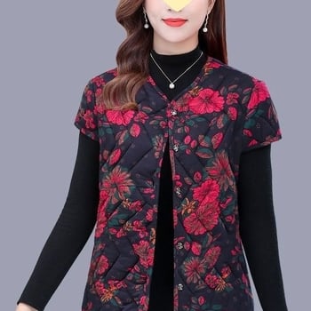 Chenille teplá vesta pre ženy, polo golier, klasický štýl, jar 2025