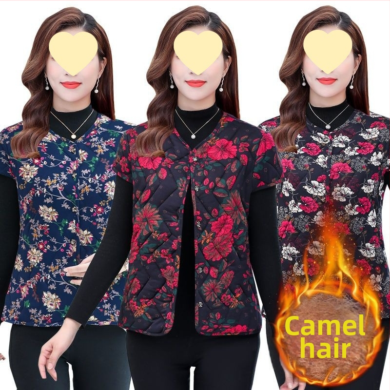 Chenille teplá vesta pre ženy, polo golier, klasický štýl, jar 2025