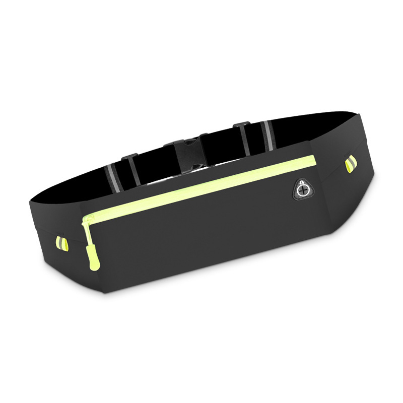 Sportska pasna torba za trčanje - ultra-tanka, vodootporna, unisex, džep za telefon, Lycra vlakna (Lycra vlakna; vodootporna; ultra-tanka; unisex; džep za telefon)