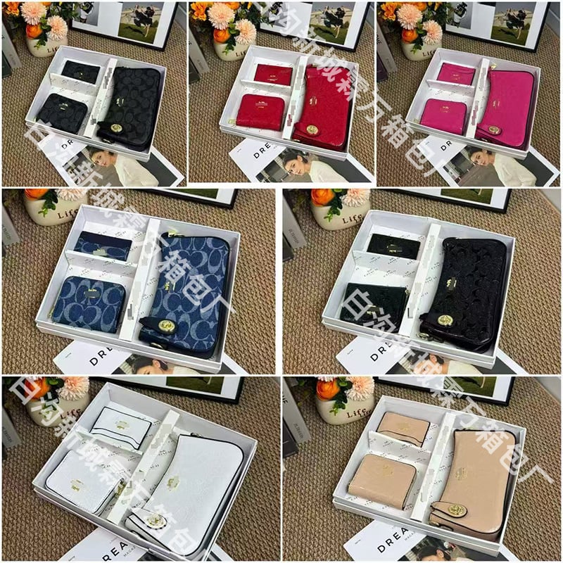 PU materijala trodjelni set pojasnih torbica, gradski minimalistički stil, novčanik s 1 preklopom, podstava od poliestera, vodootporan