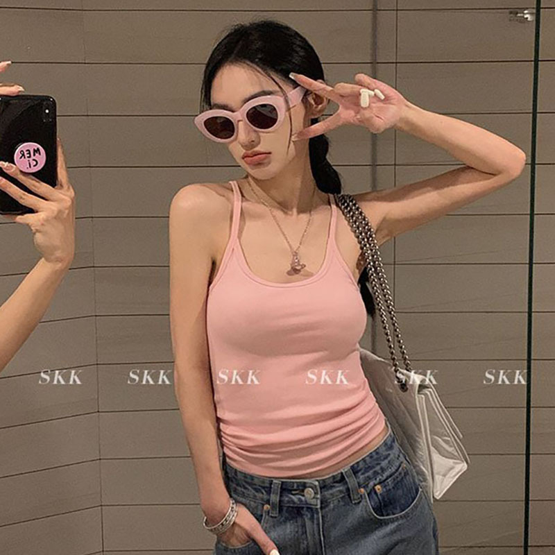 Βαμβακερό wrap μπούστο/Tube τοπ με λεπτές μορφοποιημένες cups, 3/4 cup, διαπερατό και άνετο, μήκος μέχρι την κοιλιά