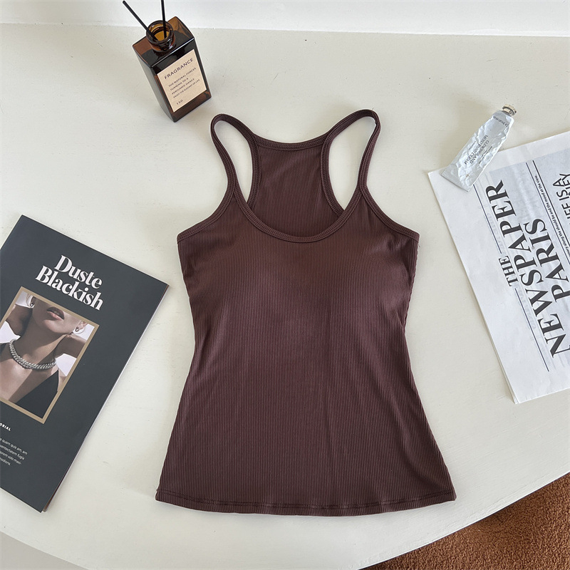 Βαμβακερό wrap μπούστο/Tube τοπ με λεπτές μορφοποιημένες cups, 3/4 cup, διαπερατό και άνετο, μήκος μέχρι την κοιλιά