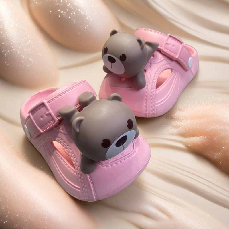 Crocs-stil EVA dječje papuče – Cartoon, unisex, EVA gornji dio i potplat, uzrast 1–16 godina, ljeto 2025