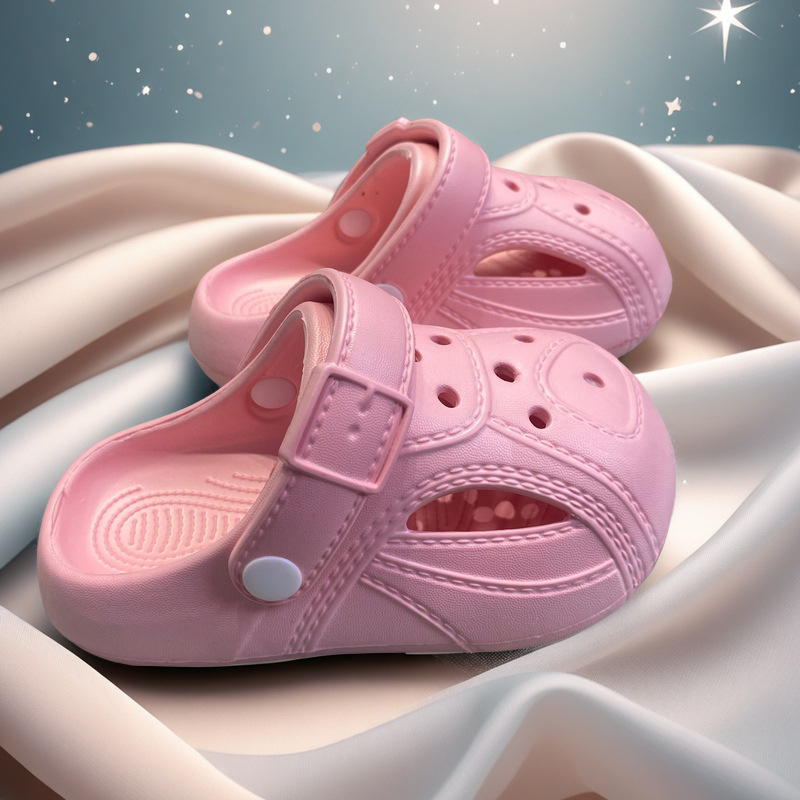 Crocs-stil EVA dječje papuče – Cartoon, unisex, EVA gornji dio i potplat, uzrast 1–16 godina, ljeto 2025