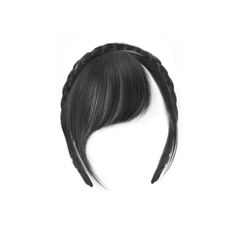 Перука с кичури за лице и странични кичури – интегриран клип за коса; материал: коприна с висока температура; технология: механизъм; не може да се боядисва; марка Chu Chu