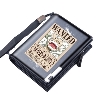 Férfi PU anyagú cipzáros pénztárca, tri-fold, nagy kapacitás, tavasz 2024