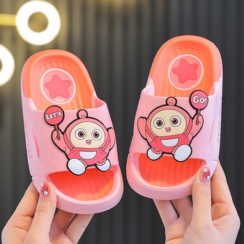Șlapi pentru copii, stil desen animat, vară, unisex, partea superioară PVC și talpa PVC, vârsta 1–12 ani