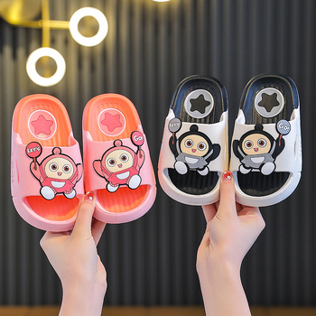 Șlapi pentru copii, stil desen animat, vară, unisex, partea superioară PVC și talpa PVC, vârsta 1–12 ani