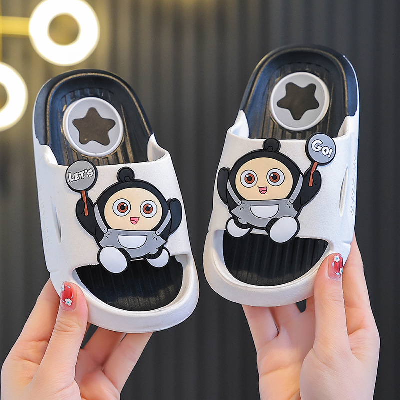 Șlapi pentru copii, stil desen animat, vară, unisex, partea superioară PVC și talpa PVC, vârsta 1–12 ani