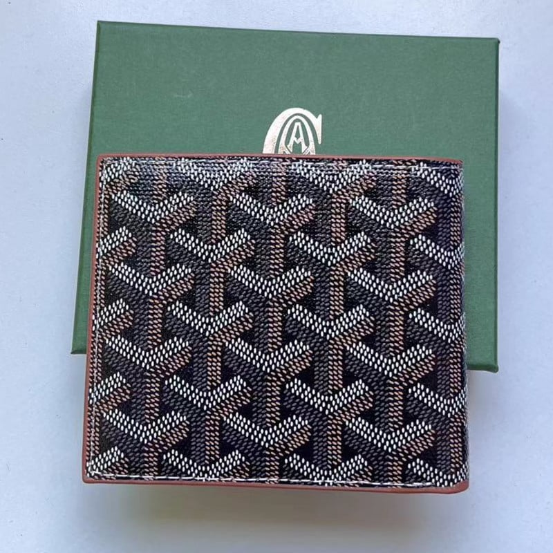 AXIU pénztárca – vászonból, PU bélés, városi egyszerűség stílus, betűs minta, ultra-könnyű, 2024 tavaszi kiadás