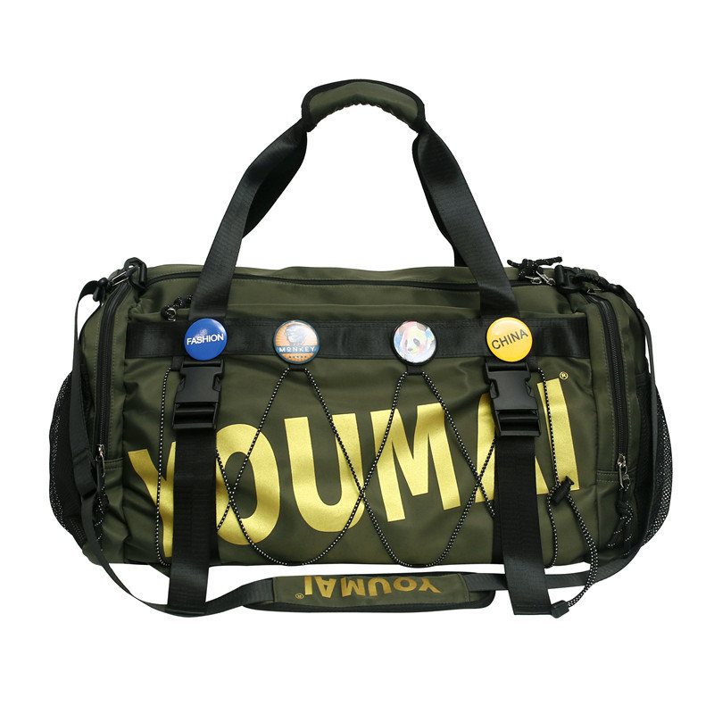 Športový fitness batoh so suchy–mokrým oddelením, priedušný nylon, unisex, cestovná taška