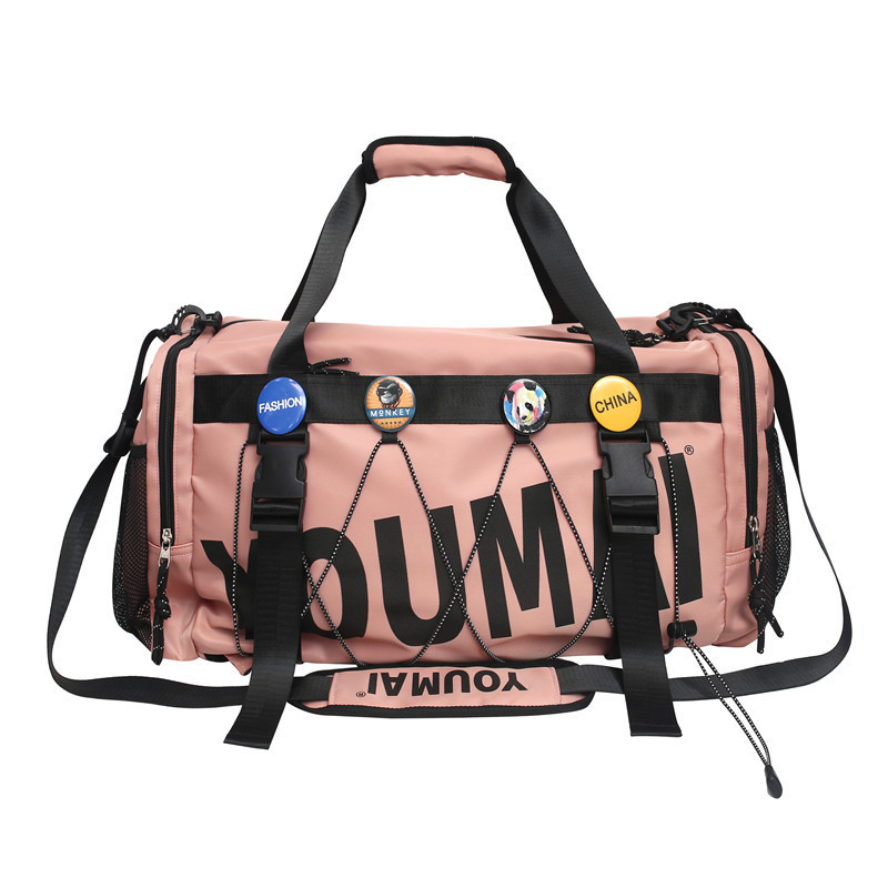 Športový fitness batoh so suchy–mokrým oddelením, priedušný nylon, unisex, cestovná taška