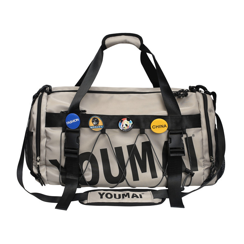 Športový fitness batoh so suchy–mokrým oddelením, priedušný nylon, unisex, cestovná taška