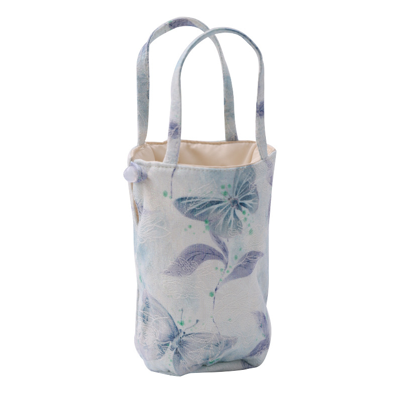 Set Gongfu pentru ceai cu ceainic și ceașcă în geantă de pânză — stil modern minimalist, pentru uz acasă și în călătorii