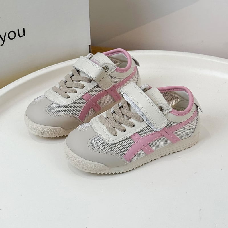 Uniszex vékony talpú sportcipő Velcro zárással, felső része szuper rostos bőr, gumitalp, lélegző és csúszásmentes, tavasz 2025