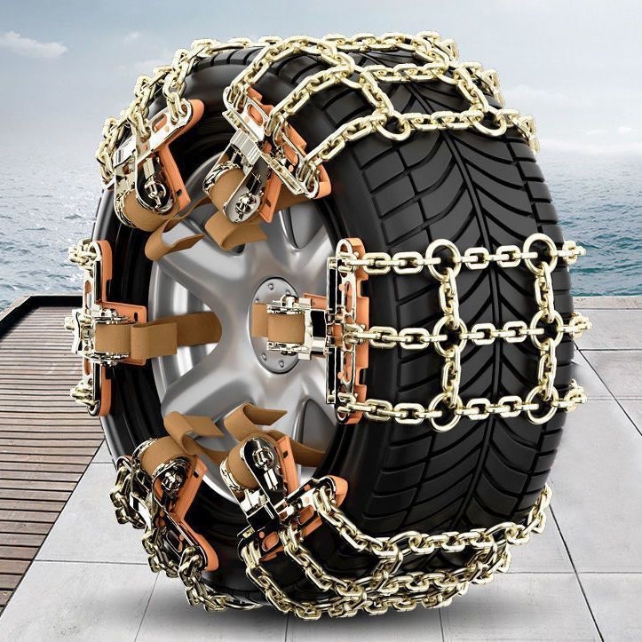 Vasból készült autóhóláncok, testreszabható, 5 kg, autókhoz, SUV-hoz és terepjárókhoz