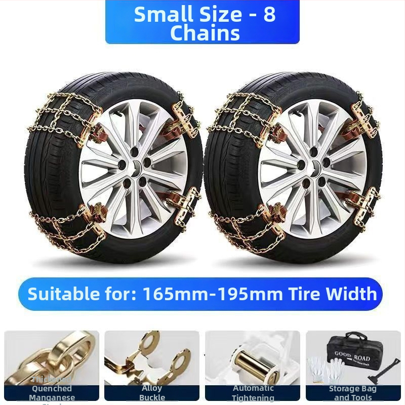 Vasból készült autóhóláncok, testreszabható, 5 kg, autókhoz, SUV-hoz és terepjárókhoz