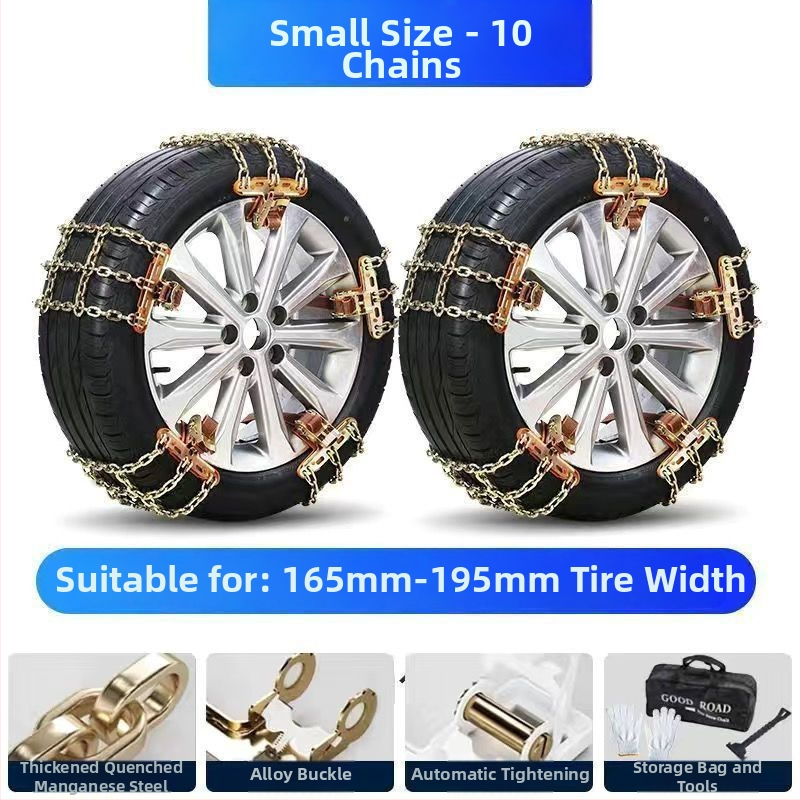 Vasból készült autóhóláncok, testreszabható, 5 kg, autókhoz, SUV-hoz és terepjárókhoz