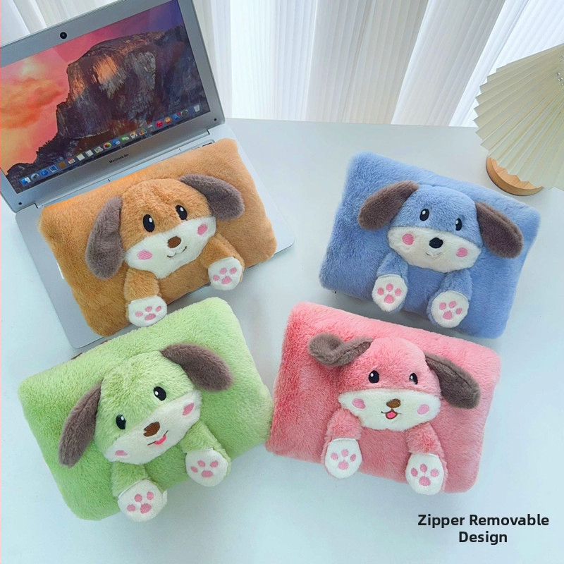 Recipient de apă fierbinte reîncărcabil cu design pluș caricatural (seria W) – 220V, 500W, încălzire prin încărcare, controlul temperaturii 65°C