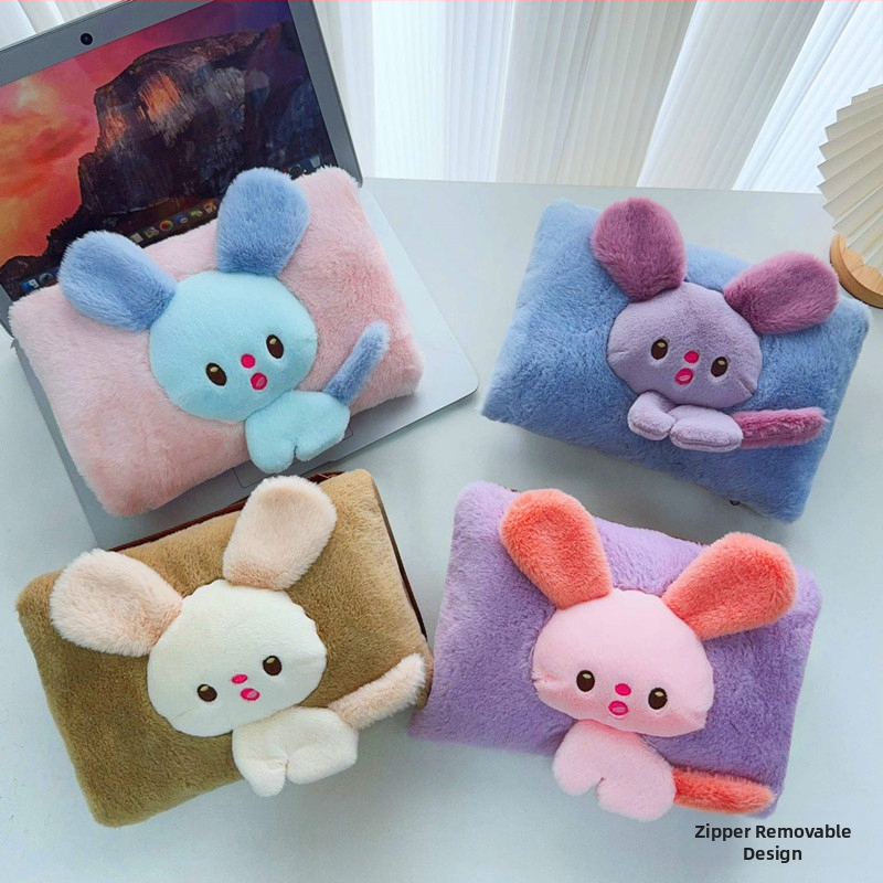 Recipient de apă fierbinte reîncărcabil cu design pluș caricatural (seria W) – 220V, 500W, încălzire prin încărcare, controlul temperaturii 65°C