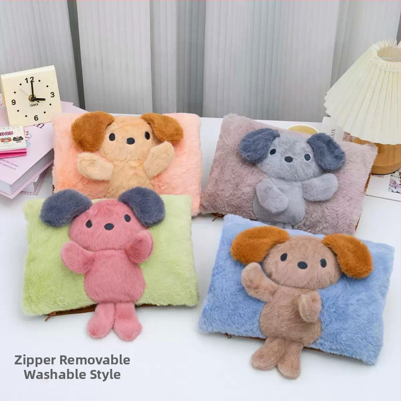 Recipient de apă fierbinte reîncărcabil cu design pluș caricatural (seria W) – 220V, 500W, încălzire prin încărcare, controlul temperaturii 65°C