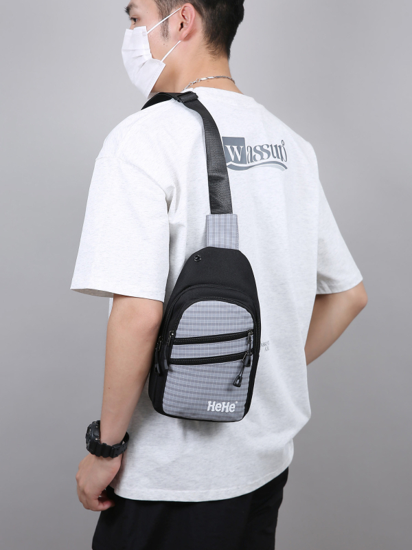 HEHE Ανδρική νάιλον τσάντα ώμου για επαγγελματικές μετακινήσεις — διαπνοή, ultra ελαφριά, ανθεκτική στη φθορά, χωράει 8 ιντσών φορητό υπολογιστή