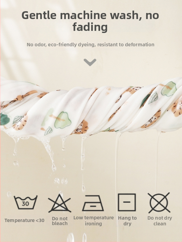 2 komada swaddle za novorođenčad – pamuk 95%+, uzorak životinja/cartoon, Klasa A, za sve sezone, mekano