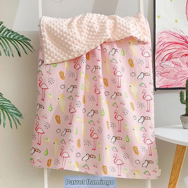 Mu Tong babapamut takaró, 300-500 g, 1-3 éveseknek, négy évszakos, modern egyszerű stílus