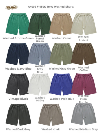 Ανδρικά και γυναικεία βαμβακερά σορτς με κορδόνι, χαλαρή γραμμή, μικροελαστικότητα, casual street style για καθημερινή χρήση