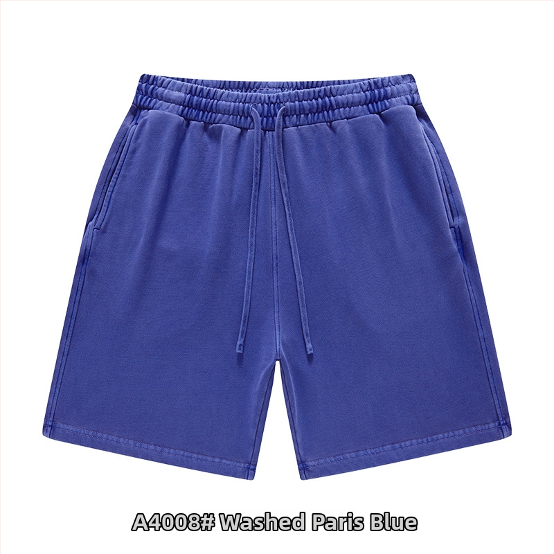 Ανδρικά και γυναικεία βαμβακερά σορτς με κορδόνι, χαλαρή γραμμή, μικροελαστικότητα, casual street style για καθημερινή χρήση