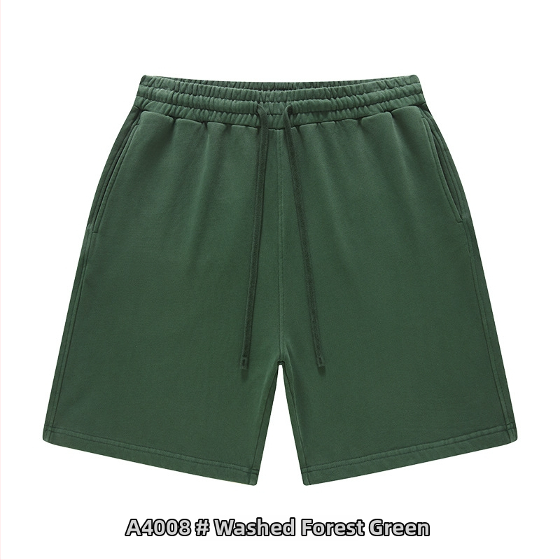 Ανδρικά και γυναικεία βαμβακερά σορτς με κορδόνι, χαλαρή γραμμή, μικροελαστικότητα, casual street style για καθημερινή χρήση