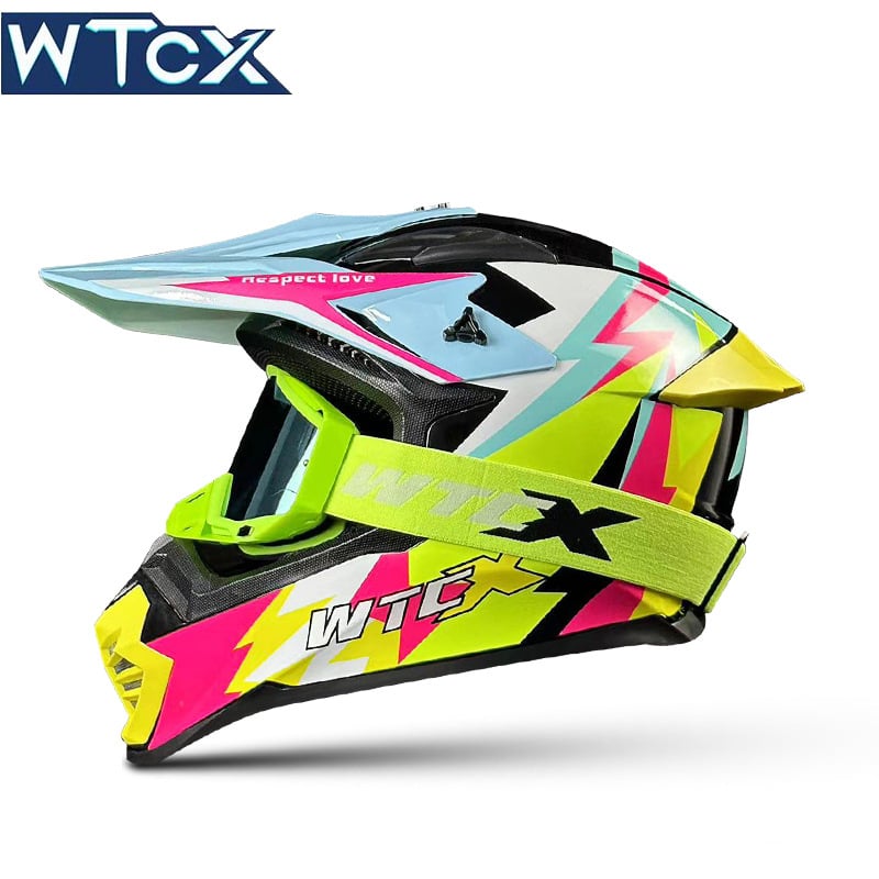 Off-road kaciga za motocikle | ABS materijal | DOT certifikacija | Za sve sezone | Za motocikle