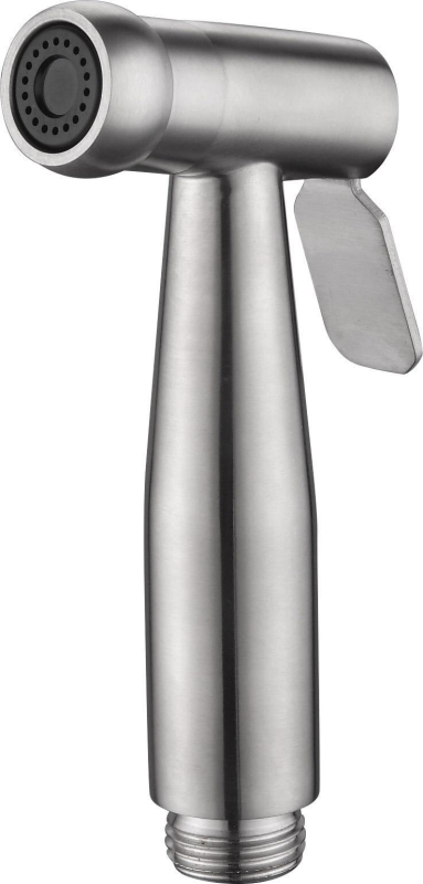 Set tuš-pištolj za WC od nehrđajućeg čelika, zidni montažni, YC-8533 model, funkcije: raspršivanje, masaža i kiša, 0-90°C