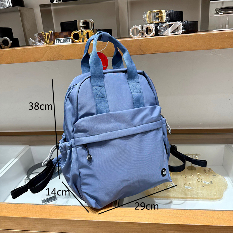 Σακίδιο φορητού υπολογιστή σε στυλ δρόμου, ύφασμα Oxford, μεγάλη χωρητικότητα, λαμιναρισμένη τσέπη με φερμουάρ και επιπλέον διαμέρισμα