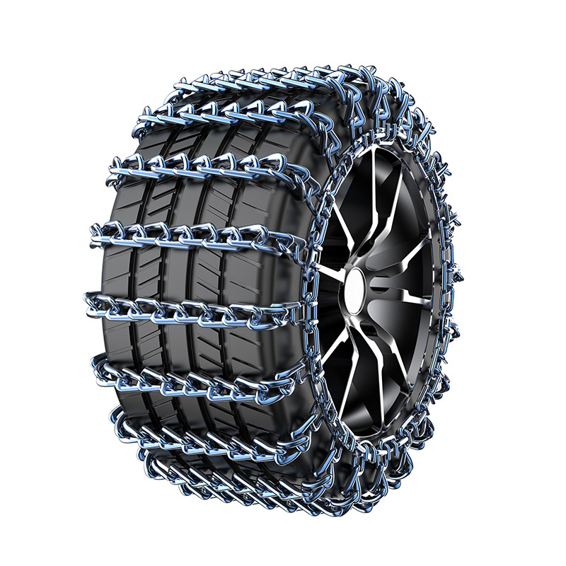 Acélból készült csúszásmentes hólánc – univerzális használat autókhoz, pickupokhoz, SUV-khoz, furgonokhoz és terepjárókhoz