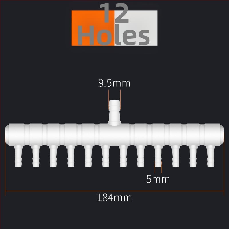 Πλαστικός διανομέας αέρα για αντλία ενυδρείου και αερισμό λίμνης — AquaBlue/Lanbao, 0,1 kg