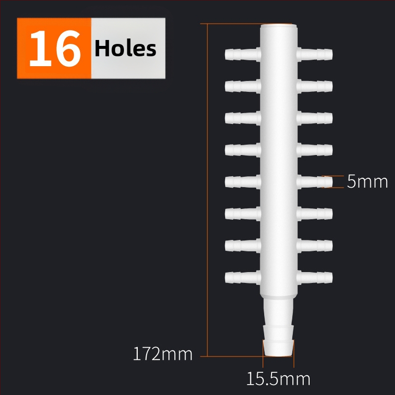 Πλαστικός διανομέας αέρα για αντλία ενυδρείου και αερισμό λίμνης — AquaBlue/Lanbao, 0,1 kg