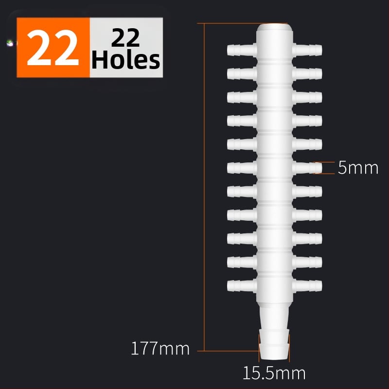 Πλαστικός διανομέας αέρα για αντλία ενυδρείου και αερισμό λίμνης — AquaBlue/Lanbao, 0,1 kg