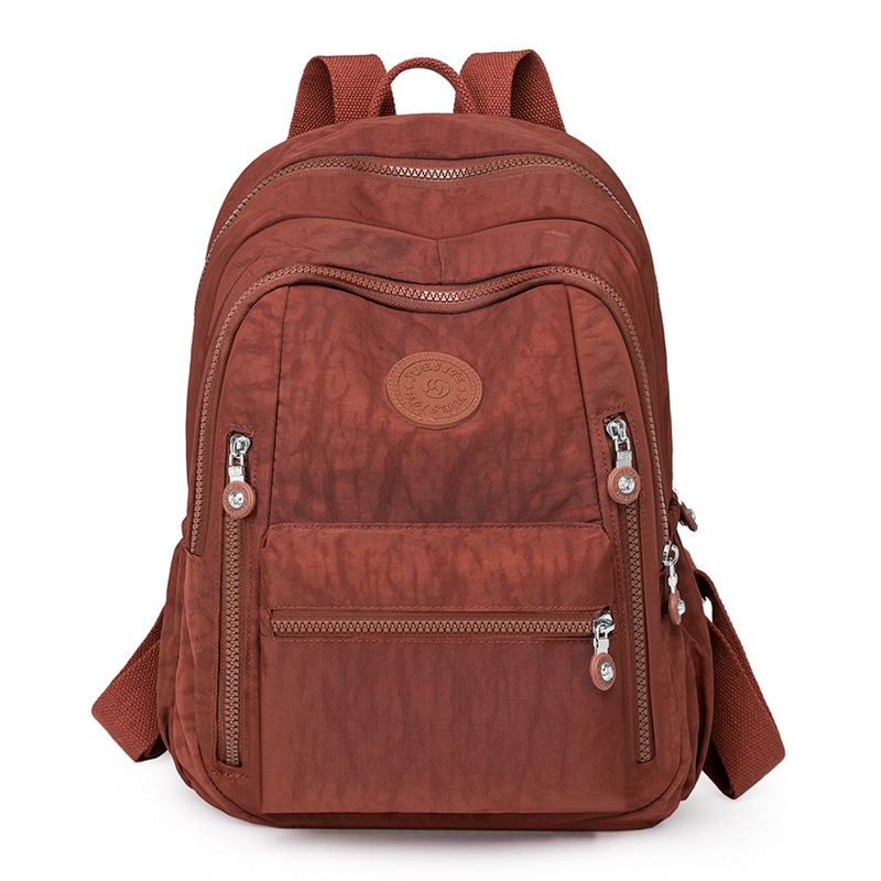 Γυναικείο αστικό σακίδιο από Oxford ύφασμα, με φερμουάρ, εσωτερικό θήκη με φερμουάρ και επένδυση πολυεστέρα