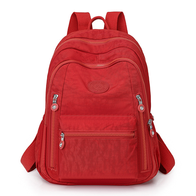 Γυναικείο αστικό σακίδιο από Oxford ύφασμα, με φερμουάρ, εσωτερικό θήκη με φερμουάρ και επένδυση πολυεστέρα