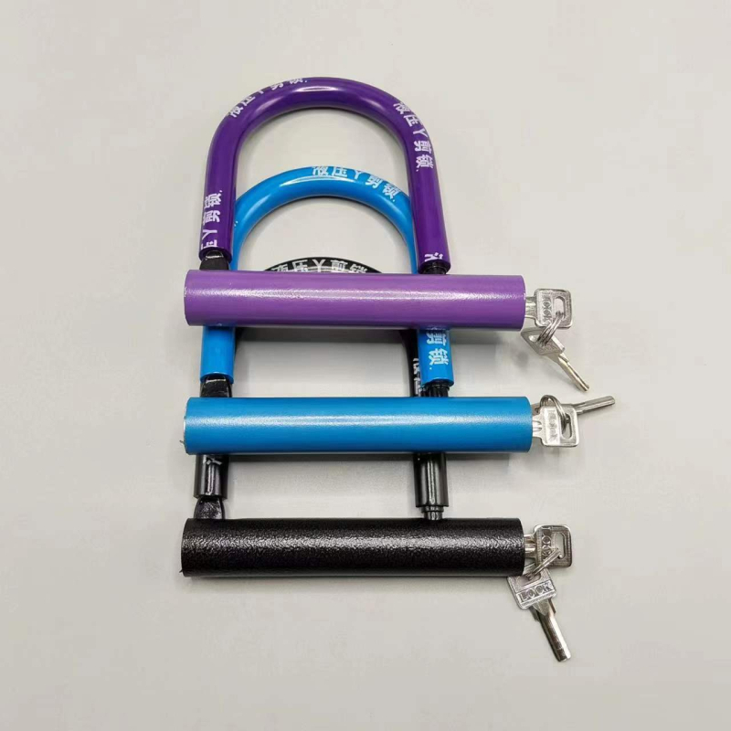 Κλειδαριά U-σχήματος για ηλεκτρικά ποδήλατα, μοτοποδήλατα, ποδήλατα και τρίκυκλα, μεταλλικό σώμα, υδραυλικός μηχανισμός διάτμησης, μάρκα Strength factory