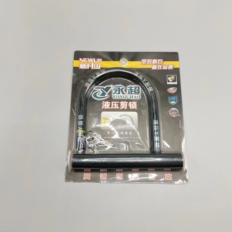 Κλειδαριά U-σχήματος για ηλεκτρικά ποδήλατα, μοτοποδήλατα, ποδήλατα και τρίκυκλα, μεταλλικό σώμα, υδραυλικός μηχανισμός διάτμησης, μάρκα Strength factory