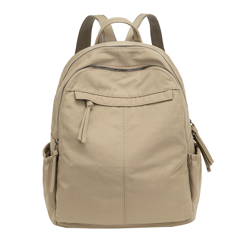 Γυναικεία σακίδιο πλάτης ταξιδιού από Oxford ύφασμα, κλείσιμο με φερμουάρ, επένδυση πολυεστέρα, αναπνεύσιμη και αδιάβροχη