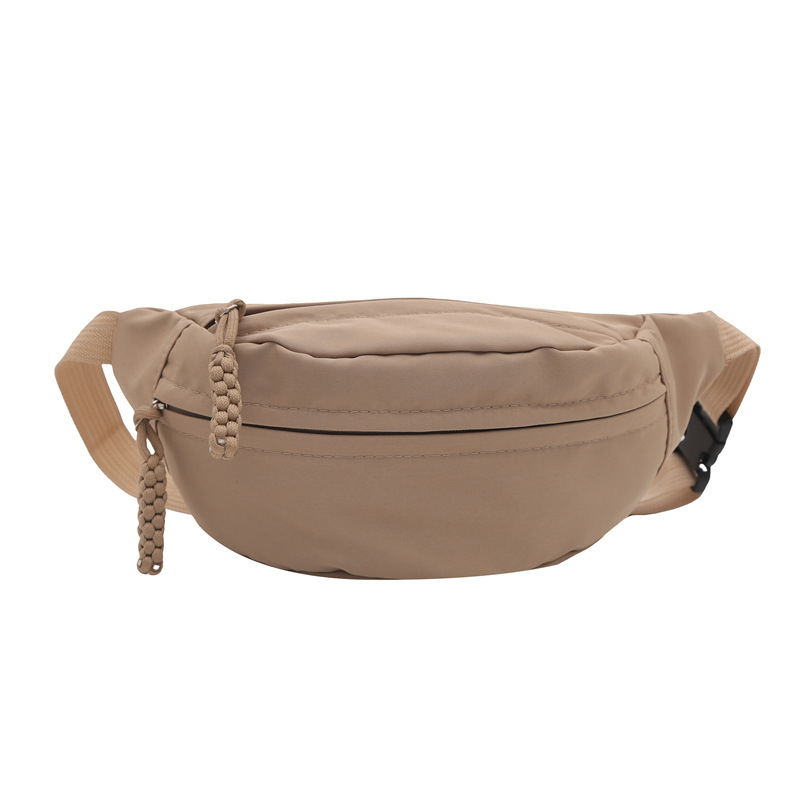 Crossbody Dumpling torba, urban stil jednostavnosti, Oxford platno, zip, proljeće 2025