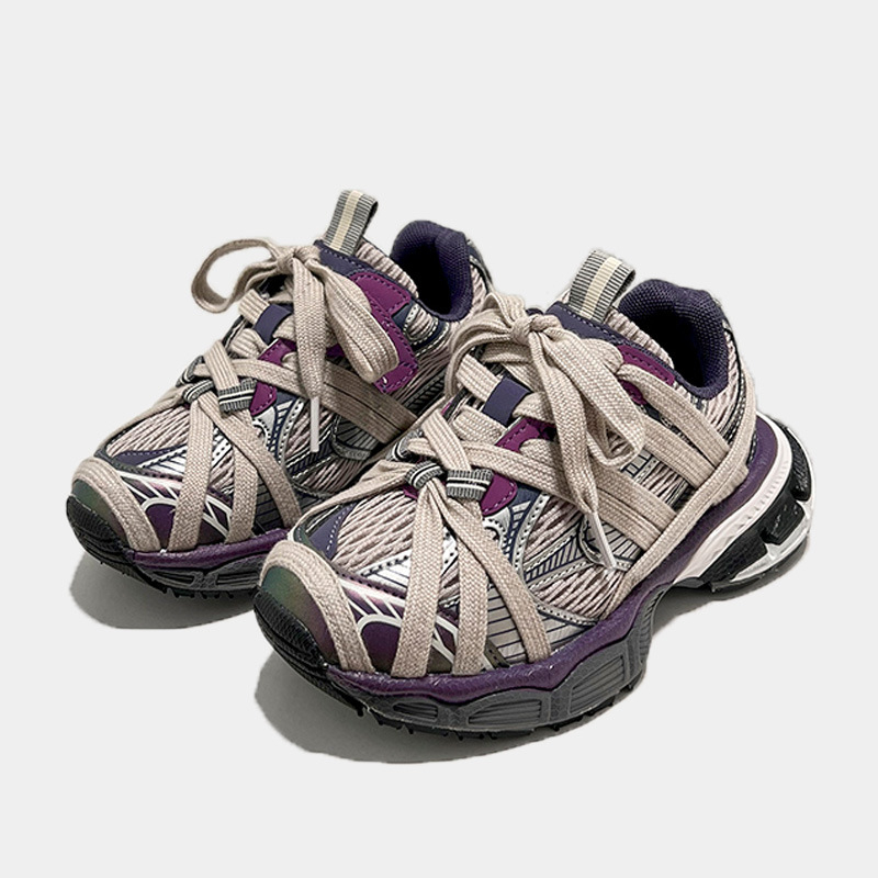 Unisex tenisice Dad Shoes s mrežastim gornjim dijelom, EVA potplat, Velcro zatvaranje, protuklizni potplat, fleece podstava